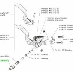 MAGURA Leitungstülle Für Bremsgriff 5 MAGURA Leitungstülle Für Bremsgriff -REIFEN E-Bike Reifen Importe Magasin 0724699 1