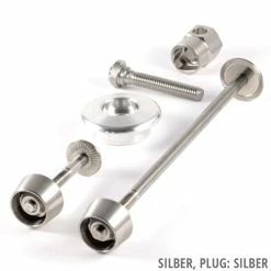 Pitlock Set 01 / GA Sicherungskit -REIFEN E-Bike Reifen Importe Magasin 20101585 Set 01 GA Siver Silver