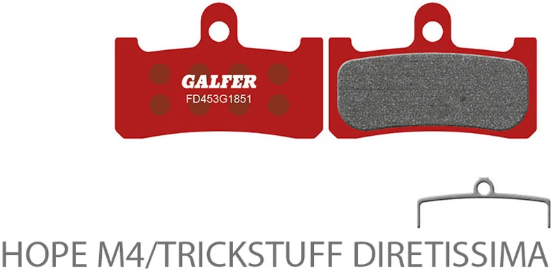 Galfer-bike Advanced Disc Beläge Für Hope/Trickstuff 5 Galfer-bike Advanced Disc Beläge Für Hope/Trickstuff – Bild 3