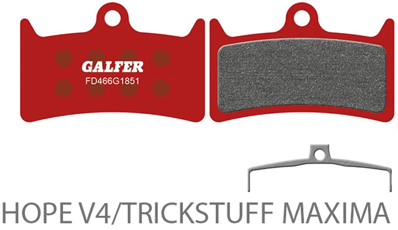 Galfer-bike Advanced Disc Beläge Für Hope/Trickstuff 6 Galfer-bike Advanced Disc Beläge Für Hope/Trickstuff – Bild 4