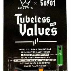 Peaty's 50to01 MK2 Tubeless 42mm Ventile -REIFEN E-Bike Reifen Importe Magasin 20113991 Peatys 50to01 MK2 Tubeless 42mm Ventile PE PTV2 42 RAS 2