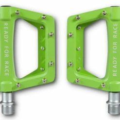 RFR RACE Flat Plattformpedale -REIFEN E-Bike Reifen Importe Magasin 3 Green doppel