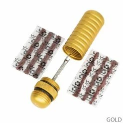 Peaty's Holeshot Tubeless Puncture Plugger Kit -REIFEN E-Bike Reifen Importe Magasin 5060541583962PeatysHoleshotTubelessPuncturePluggerKitgold labelled