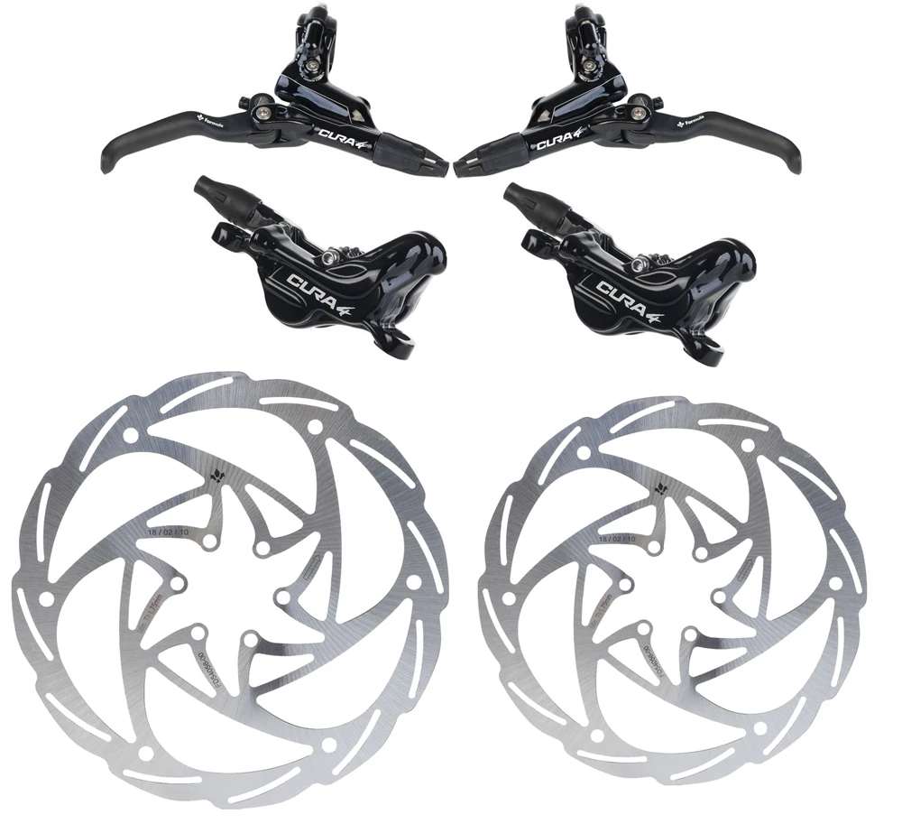 Formula Cura 4 Scheibenbremsen-Set + Monolitic 3 Formula Cura 4 Scheibenbremsen-Set + Monolitic