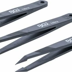 BGS Technic Kunststoff-Pinzetten-Satz 3-teilig