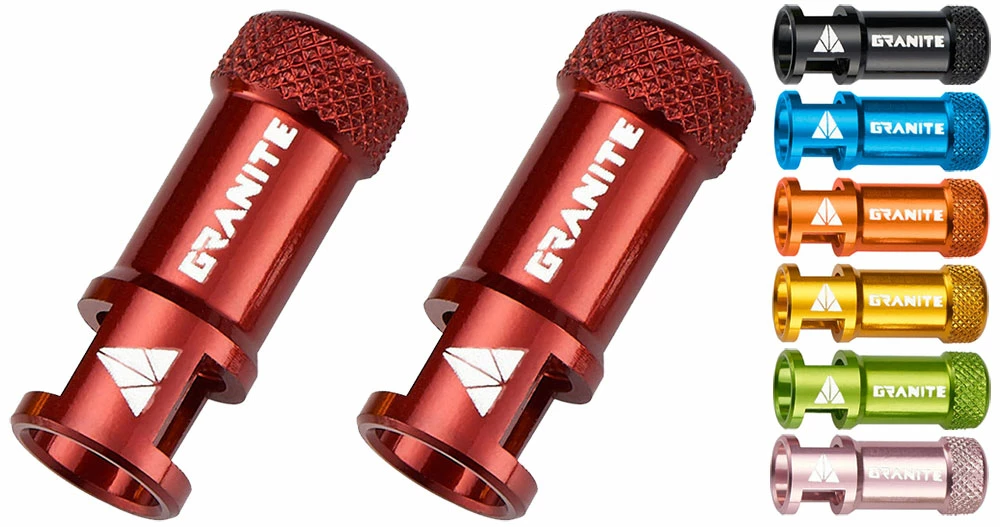 Granite Juicy Nipple CNC Ventilkappen Inkl. Werkzeug 3 Granite Juicy Nipple CNC Ventilkappen Inkl. Werkzeug
