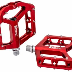 Katana Fire Blade Plattformpedale -REIFEN E-Bike Reifen Importe Magasin Katana Fire Blade Plattformpedale red 10297