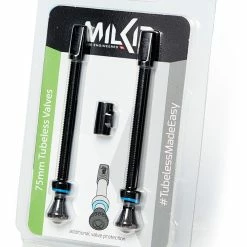 MilKit Valve Pack Tubeless Ventile -REIFEN E-Bike Reifen Importe Magasin MilKit Valve Pack Tubeless Ventile 75