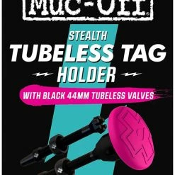 Muc-Off Stealth Tubeless Tag-Holder & 44mm Ventil Kit -REIFEN E-Bike Reifen Importe Magasin Muc Off Stealth Tubeless Tag Halter 44mm Ventil Kit 2