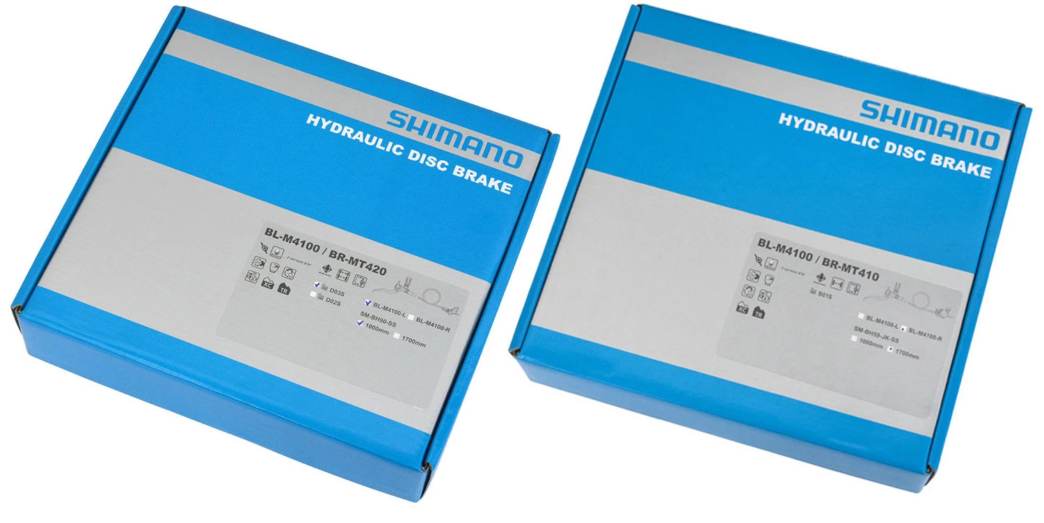 Shimano DEORE BL-M4100+BR-MT420/410 Scheibenbremsen-Set 6 Shimano DEORE BL-M4100+BR-MT420/410 Scheibenbremsen-Set – Bild 4