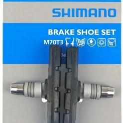 Shimano M70T3 V-Brake Bremsschuhe 5 Shimano M70T3 V-Brake Bremsschuhe -REIFEN E-Bike Reifen Importe Magasin Shimano M70T3 V Brake Bremsschuhe Y8BM9810A b