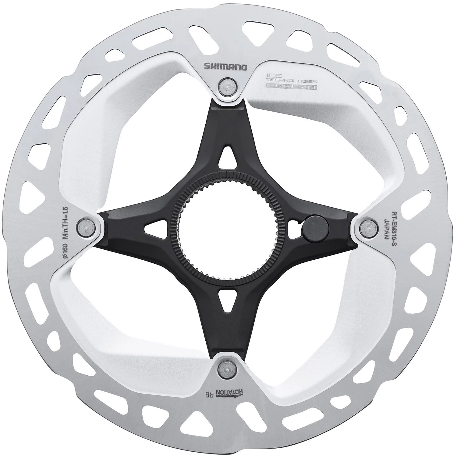 Shimano STEPS RT-EM810 Center-Lock Bremsscheibe Für E-Bike 4 Shimano STEPS RT-EM810 Center-Lock Bremsscheibe Für E-Bike – Bild 2