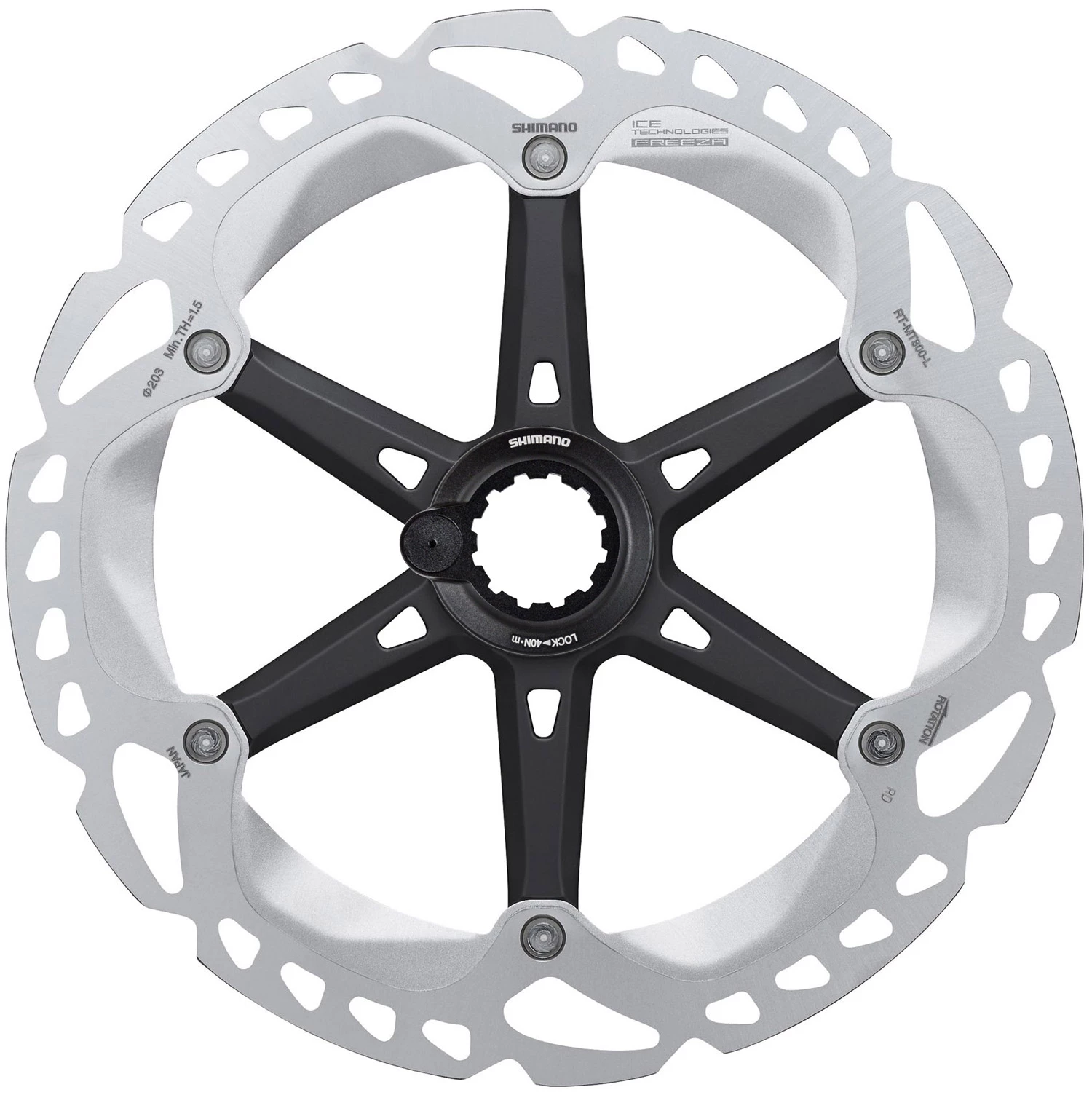 Shimano RT-MT800 Center-Lock Bremsscheibe Inkl. Magnet 6 Shimano RT-MT800 Center-Lock Bremsscheibe Inkl. Magnet – Bild 4