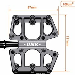 Tatze LINK Composite MTB Plattformpedale -REIFEN E-Bike Reifen Importe Magasin TATZE LINK Composite MTB 4