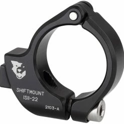 Wolf Tooth Components ShiftMount Schelle 22,2mm Für Schalthebelmontage Shimano 12 Wolf Tooth Components ShiftMount Schelle 22,2mm Für Schalthebelmontage Shimano -REIFEN E-Bike Reifen Importe Magasin WT SHF 22 ISII 2000x