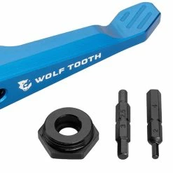 Wolf Tooth Components Axle Handle Multitool -REIFEN E-Bike Reifen Importe Magasin Wolf Tooth Axle Handle Multi Tool Blue 3