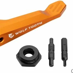 Wolf Tooth Components Axle Handle Multitool -REIFEN E-Bike Reifen Importe Magasin Wolf Tooth Axle Handle Multi Tool Orange 4