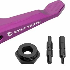 Wolf Tooth Components Axle Handle Multitool -REIFEN E-Bike Reifen Importe Magasin Wolf Tooth Axle Handle Multi Tool Purple 5