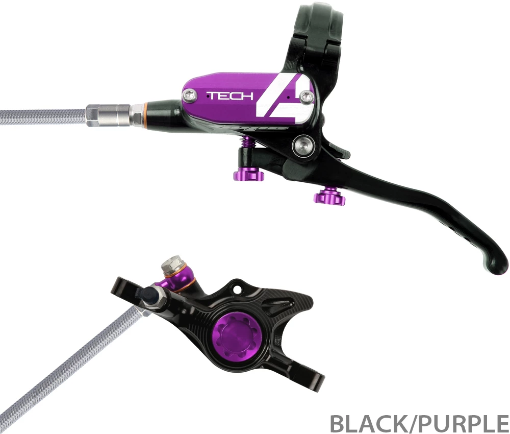 HOPE Tech 4 X2 Stahlflex Scheibenbremse - Hebel Links 8 HOPE Tech 4 X2 Stahlflex Scheibenbremse - Hebel Links – Bild 6