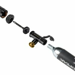 Topeak Tubi Master X Mit 25g CO2-Kartusche 12 Topeak Tubi Master X Mit 25g CO2-Kartusche -REIFEN E-Bike Reifen Importe Magasin topeak 15400077 tubi master X 5